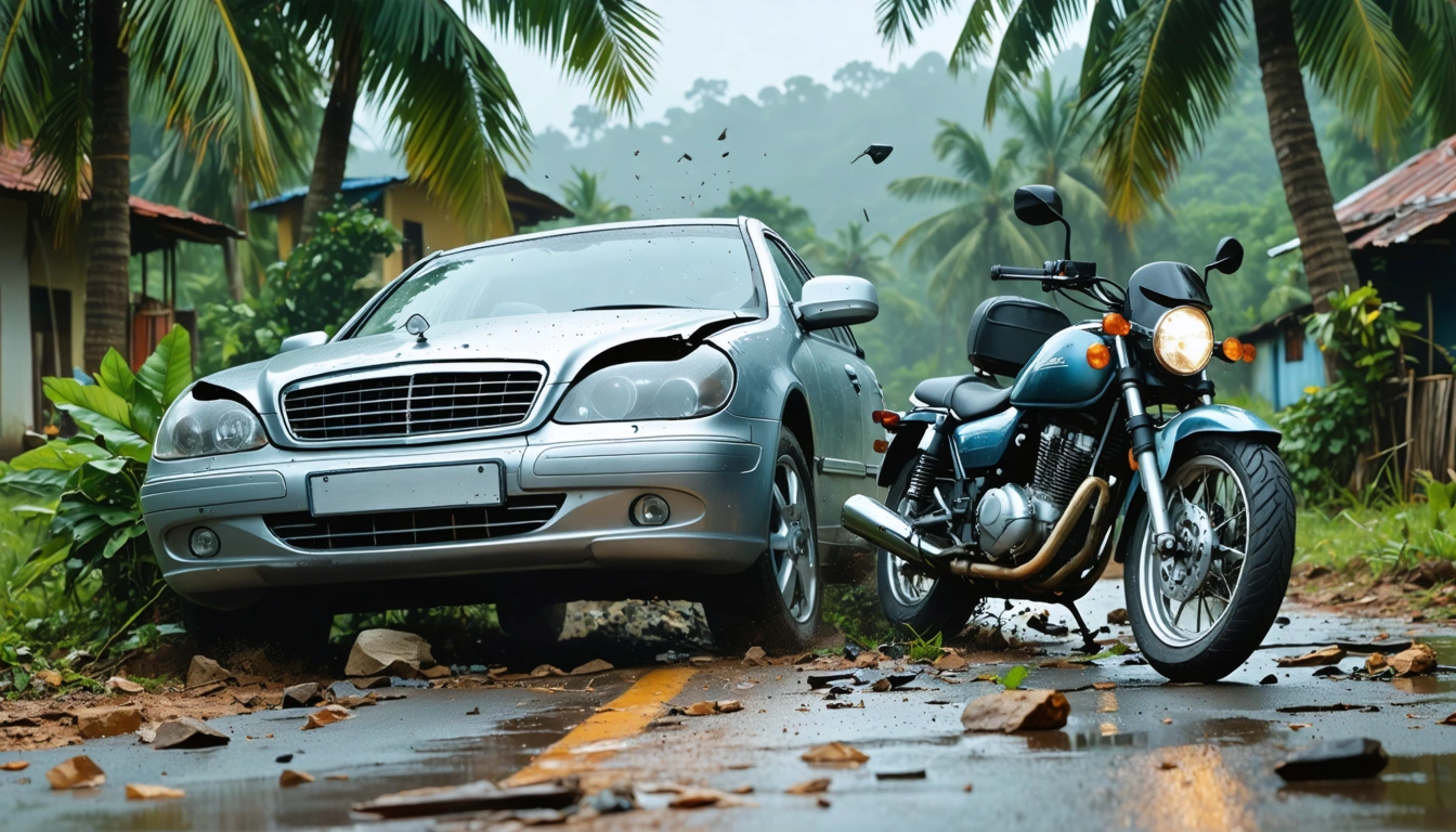 Car Crashes into Motorcycle, Killing 27-Year-Old Professor in Canacona